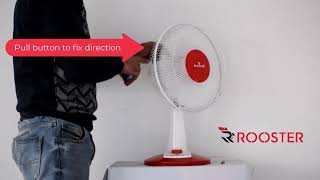 Rooster/ Best High Speed Small Table Fan/..