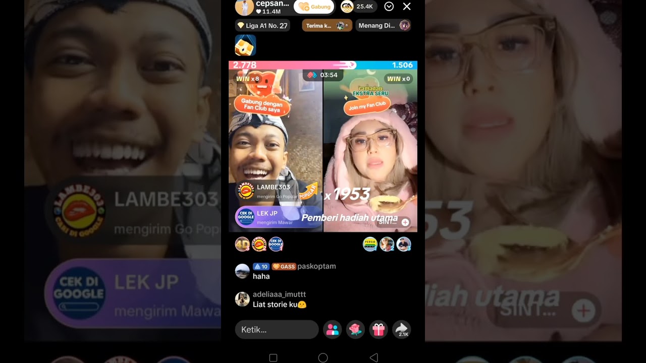 ROASTING PALING PEDAS BUAT CAP SANUT! Tahan Gak Ya?” mertua mami sintaws ngerosting cep anUd