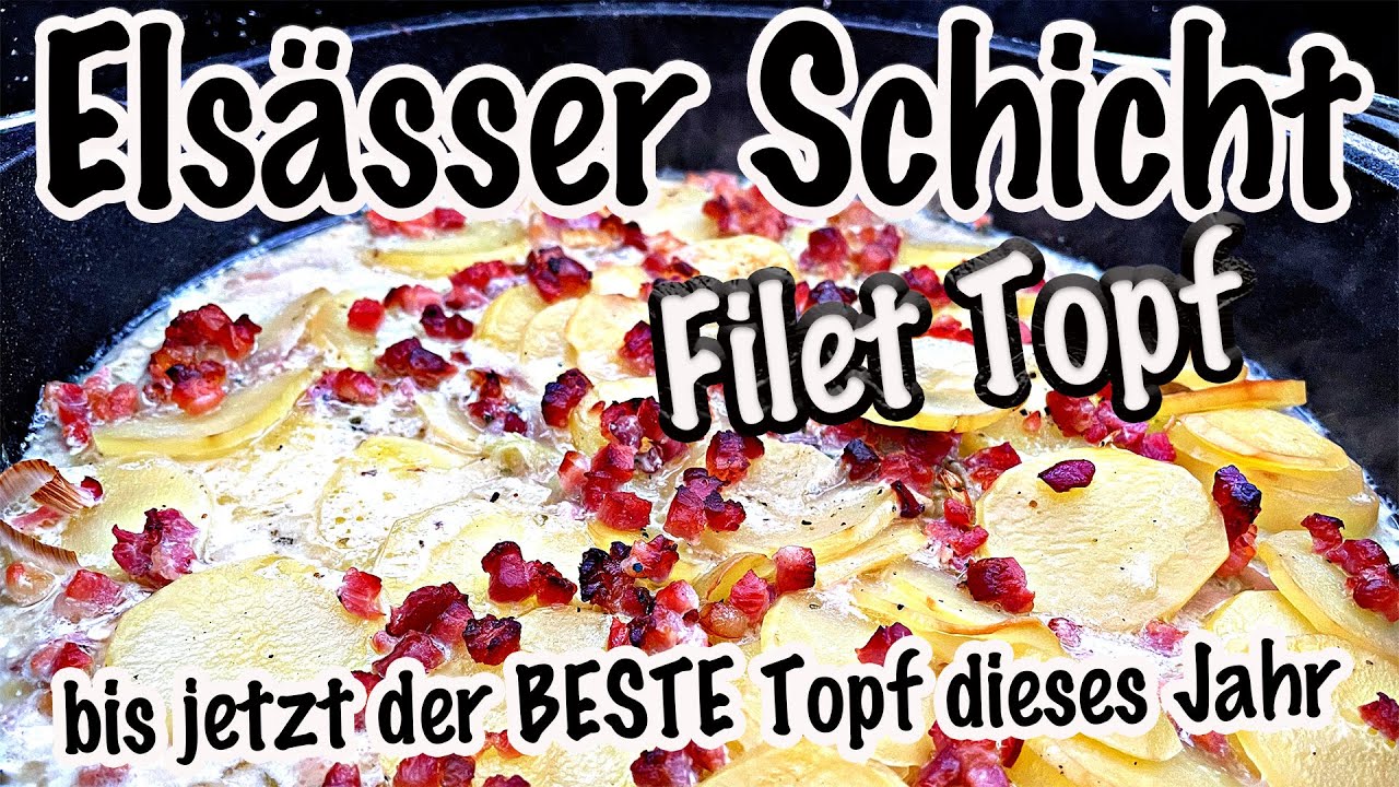 Elsässer Schicht Filet Topf aus dem Dutch Oven | The BBQ BEAR - YouTube
