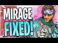 THEY FINALLY FIXED MIRAGE! (Apex Legends)