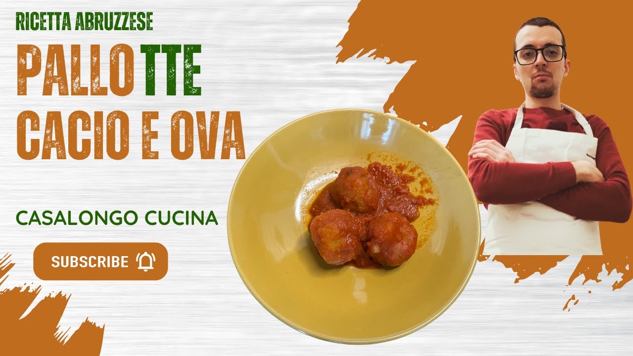 PALLOTTE CACIO E OVA - ricetta abruzzese, da PROVARE!!