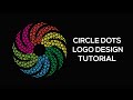 Circle dots logo design tutorial