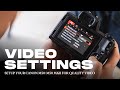 Canon M50 &amp; M50ii : Best Settings for shooting Video/ Part One