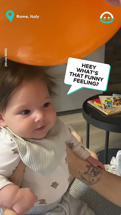 Static Balloon Trick on Baby || ViralHog