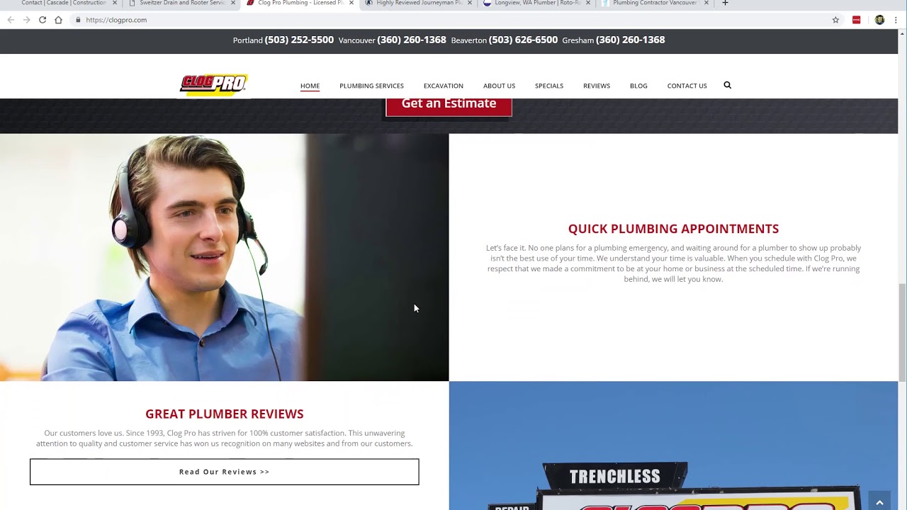 Web Design Tips for Plumbers