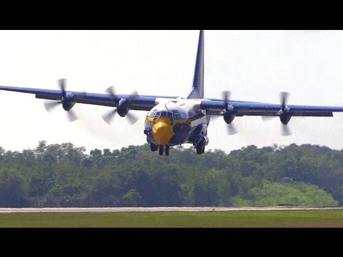 Blue Angels Fat Albert - Full Demonstration - Melbourne, 2015