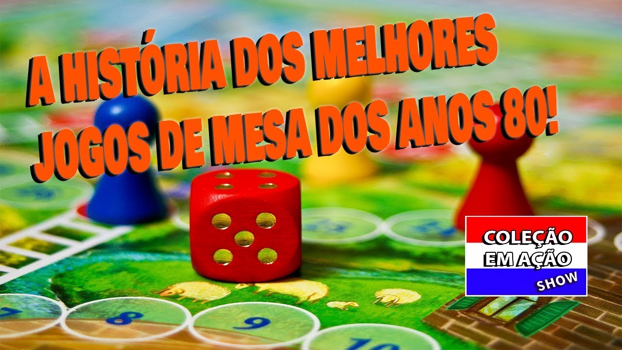 A história dos jogos de mesa