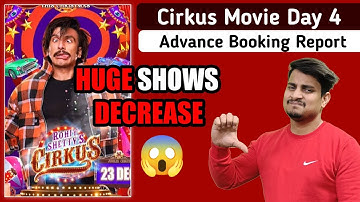 Cirkus Movie Day 4 Advance Booking Report | Cirkus Day 4 Box Office Collection #cirkus #ranveersingh