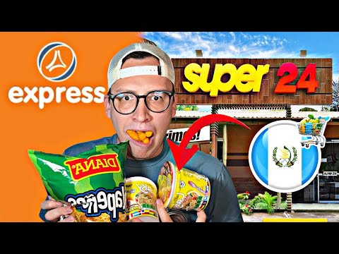 ¿Dónde COMPRAR comida si vienes a Guatemala? ASÍ SON LAS TIENDAS DE CONVENIENCIA EXPRESS 🇬🇹😯