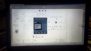 Siemens logo PLC with star delta connection