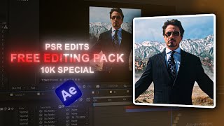 Free After Effects Editing Pack | 10K Special | PSR Edits
