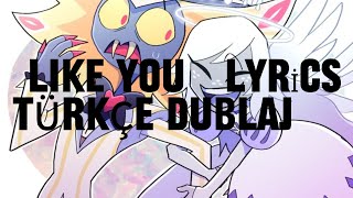 Hazbi̇n Hotel 2. Sezon Li̇ke You Lyri̇cs Sir Pentious Emily Lyrics Türkçe Dublaj Lyrics