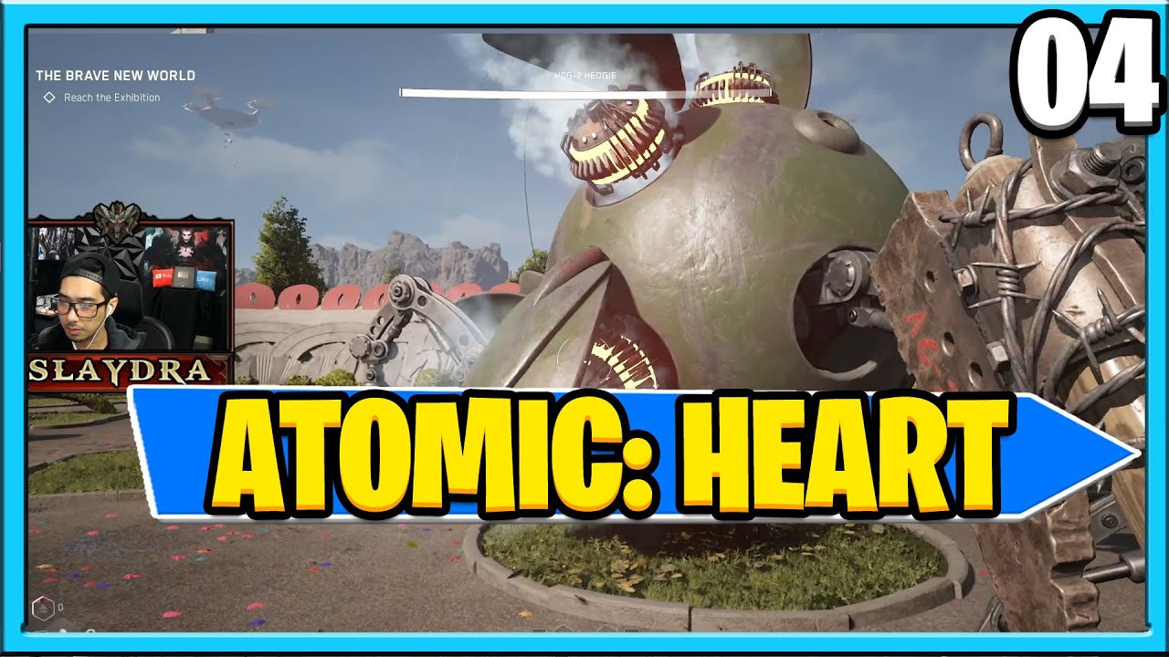 Atomic Heart Campaign Gameplay Part 4 Let's Play PC New FPS / Puzzle Game 2023