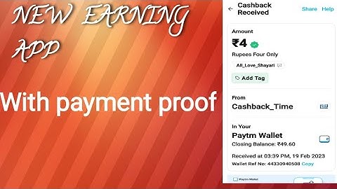 New earning apps Task Byte payment proof