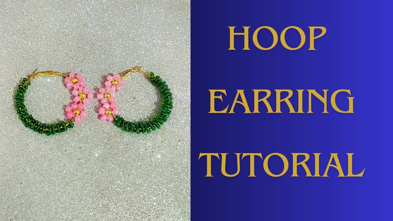 Hoop earring tutorial | diy earring | hand made jewelry | wire jewelry ...