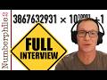 Addicted to Prime Numbers (full interview) - Numberphile