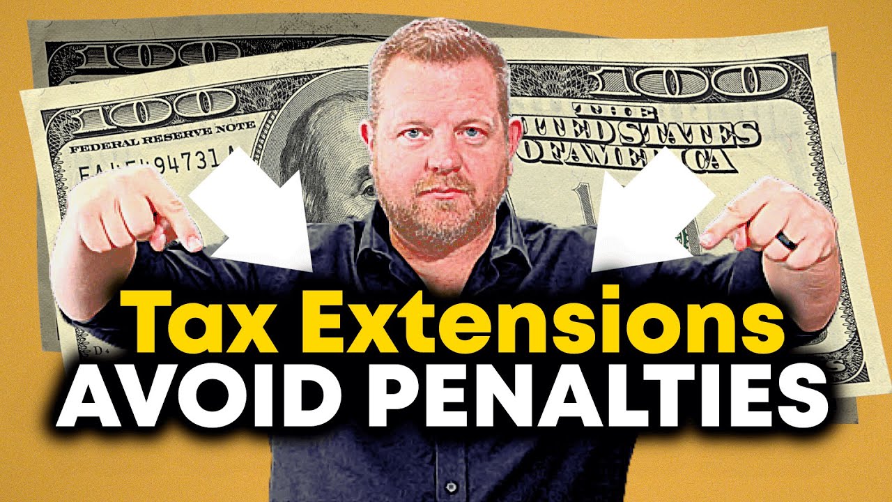 How to File Tax Extensions and Avoid Tax Penalties (don't worry about underpaying again!) - YouTube