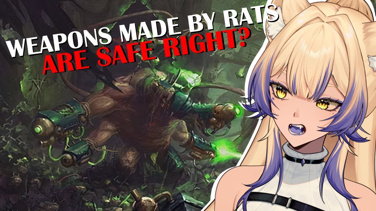 Оружие крыс травмирует | Оружие скавенов — худший вид творчества | Warhammer 40k