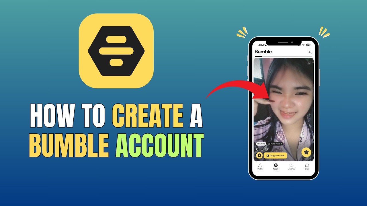 HOW TO CREATE A BUMBLE ACCOUNT - SIGN UP FOR BUMBLE APP (UPDATE 2026 ...