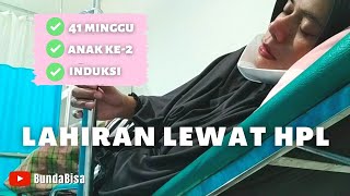 pengalaman lahiran normal lewat HPL | induksi persalinan