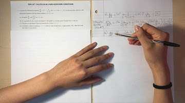 AP Calc BC FRQ 2006 #5