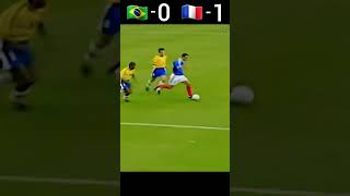 Brazil VS France 1998 Fifa World Cup Final Highlights #youtube #shorts #football