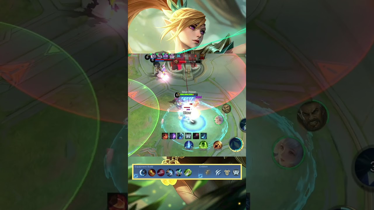 savage 🔥 insane miya build | mobile legends