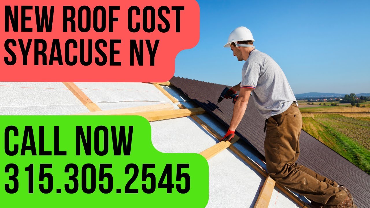 New Roof Cost Syracuse NY Call 315.305.2545 YouTube
