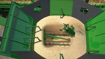 John Deere S700 Series Combine Precision Upgrade Kit for Cross Auger Shutoff & Adjustable Spout