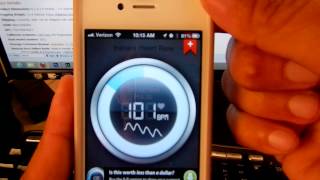 free Heart Rate monitor for your Iphone screenshot 5