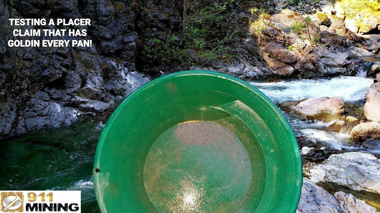 Gold Panning A Creek Loaded With Gold & Other Surprises! YouTube