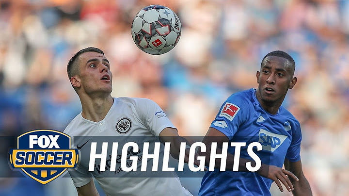 1899 Hoffenheim vs. Eintracht Frankfurt | 2018-19 Bundesliga Highlights
