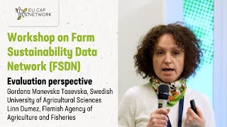 FSDN Workshop - Evaluation perspective