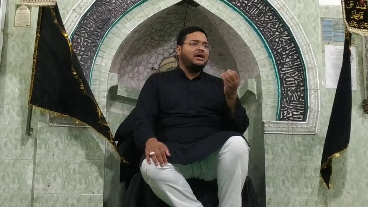 Samar Raza Majlis Janab Samar Raza sahab - YouTube