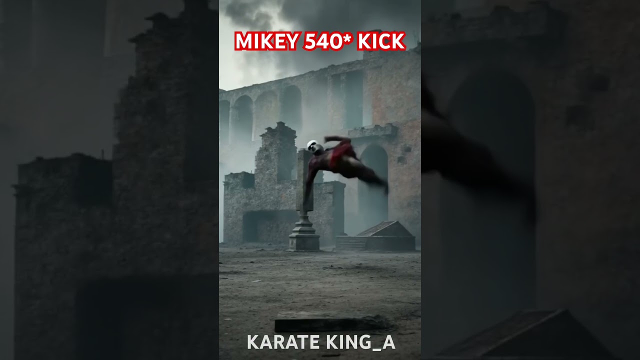 MIKEY 540 KICK🥷🤺
