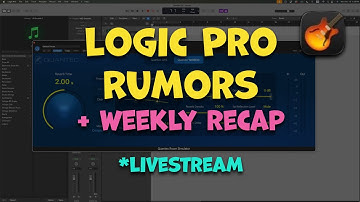 Logic Pro Rumors + Weekly Update | Livestream