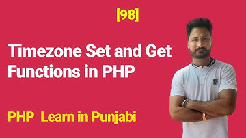 Get and Set Timezone in PHP