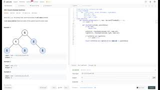 【5分钟讲解】Leetcode 250. Count Univalue Subtrees