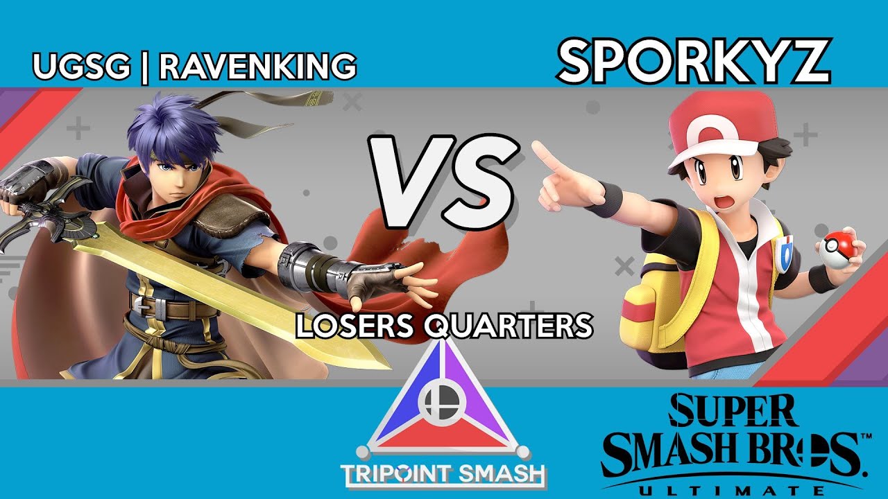 Tripoint Smash 45 - Losers Quarters - UGSG | Ravenking (Ike) Vs. Sporkyz (Pokemon Trainer) - YouTube