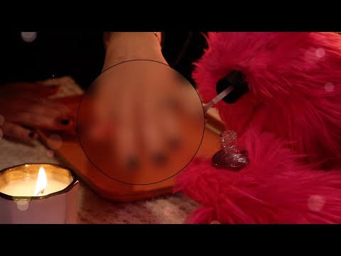 (ASMR) I Try Painting Nails For The First Time…😬💅