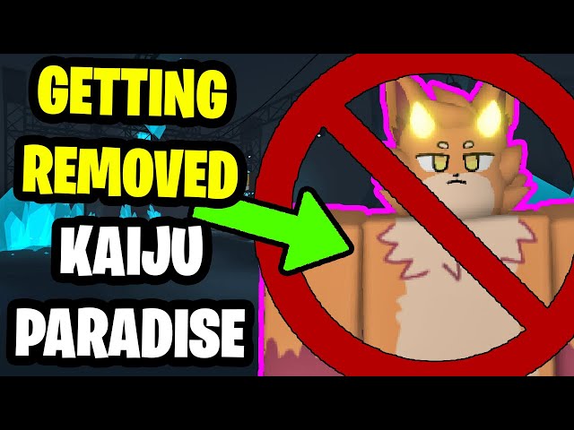 V3.2 Kaiju Paradise IS REMOVING TRANSFURS (Roblox Changed Fangame)  Transfers, Transfurmations furry 