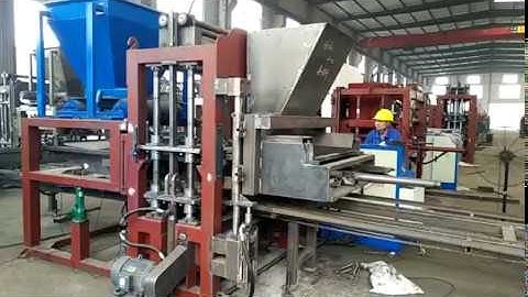 Test Run Of ABM-4S Brick Making Machine