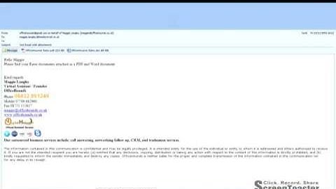 How to save and resend a PDF email attachment