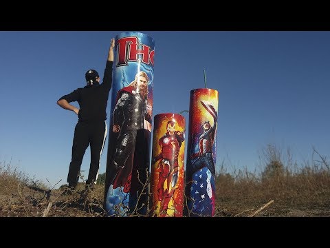 САМЫЕ МОЩНЫЕ ПЕТАРДЫ MARVEL, ВЗРЫВАЕМ В НОРЕ \ MOST POWERFUL PETARDS, MARVEL