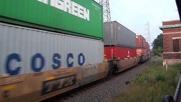 NS 22V With A Widecab and Standard Cab GE At Bound Brook