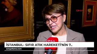 İstanbul- Sıfır Atık Hareketi'nin 7'nci yıl dönümü sloganı \