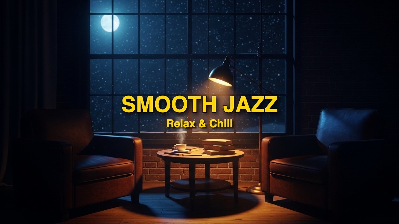 Slow Jazz for Sleep 🌙 Calm Lounge Ambience All Night