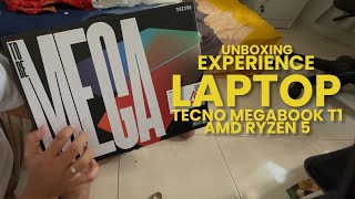 Tecno Megabook T1 Unboxing Experience Varian Amd Ryzen 5