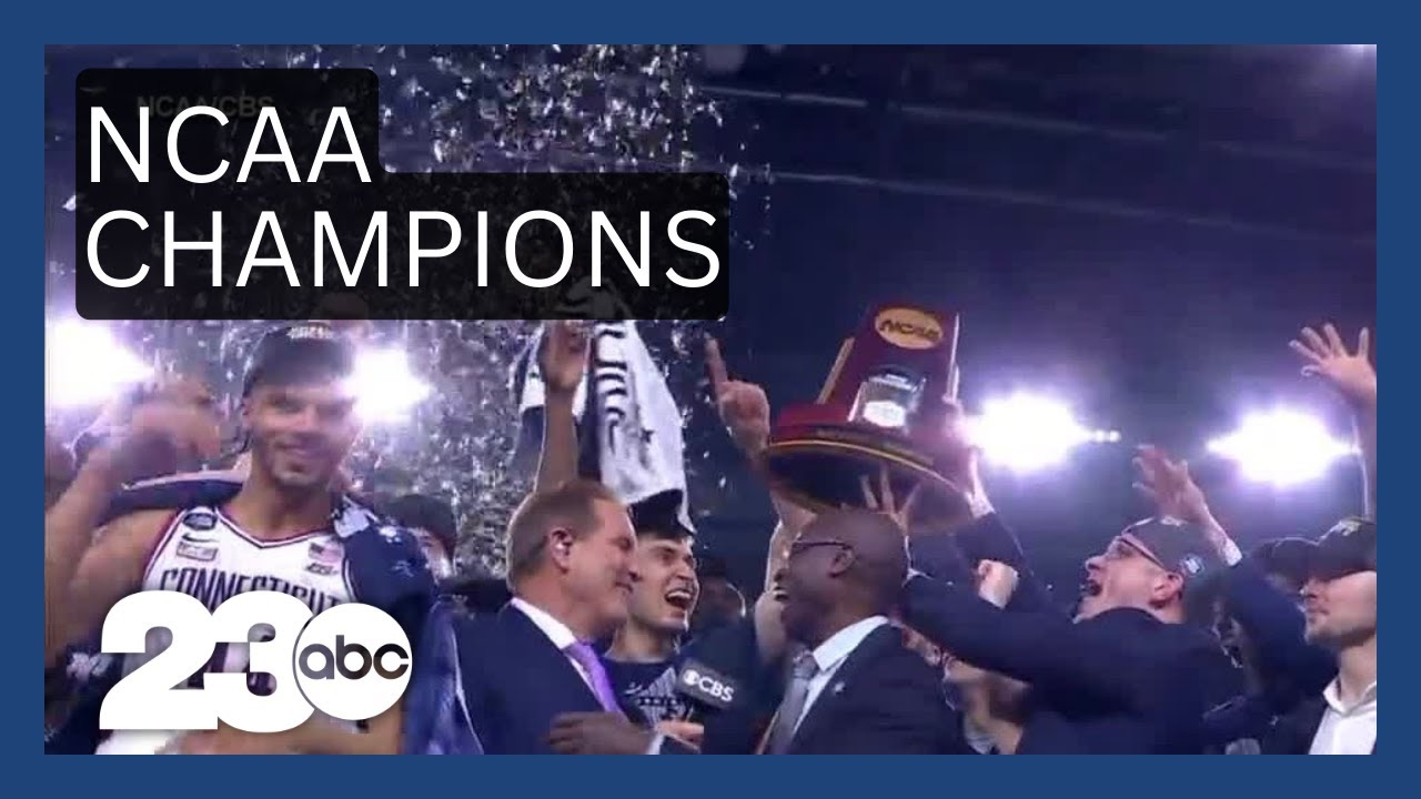 University of Connecticut wins NCAA Championship YouTube