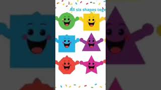 Shapes for Toddlers | Learn with Fun &amp; Colors 🌟 #kidslearning #earlylearning #preschoollearning